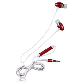 Headset Høretelefoner til iPhone iPad iPod Smartphone - Rød